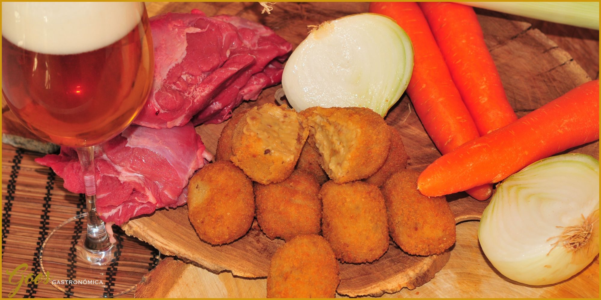 Croqueta Gourmet Carrillera a la Cerveza - Goes Gastronómica